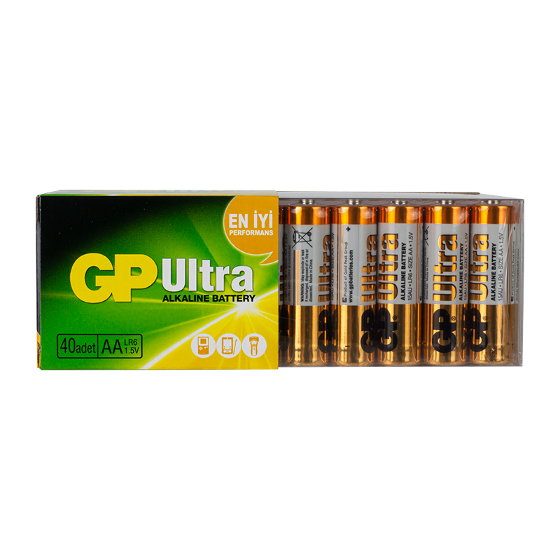 M0941-GP 15AU R6 ULTRA ALKALİN AA KALEM PİL TANE FİYATI(40'LI PAKET FİYATI)